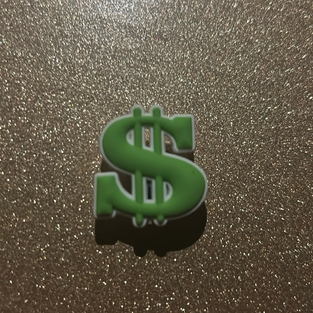 Dollar Sign 💲 Croc Charm